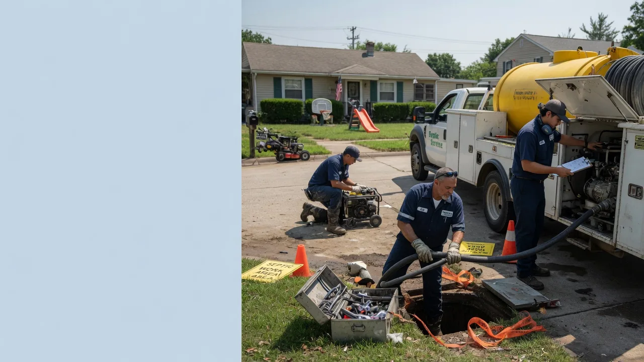 Septic Tank Pumping in Waldron, IN near me